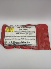 H&H H-Bandage Flat Folded Combat Dressing 8” x 10” Sealed Exp 03/2016 picture