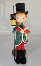 VTG 1960s Dakin Dream Dolls Singing Boy Caroler Lantern Christmas Figure Japan picture