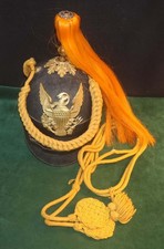 US M1881 Cavalry Enlisted Dress Helmet, Horsehair Plume, Triplett & Chest Cord picture