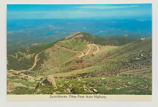 Switchbacks Pikes Peak Auto Highway Colorado Postcard Unposted picture