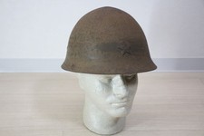 WWII Japanese Army Type 90 Helmet Shell Large Kobe Steel Original Star P81 picture