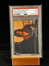 2003 Topps The Lord of Rings: Return King Anduril Bestowed #44 PSA 9 picture