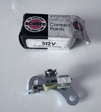Vintage Scobro 512V Ignition Contact Points (Replacement for Lucas Type CS3) picture