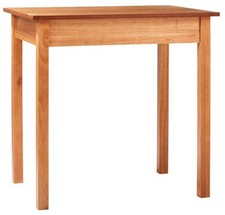 Plain Pecan Finish Communion Table, 32