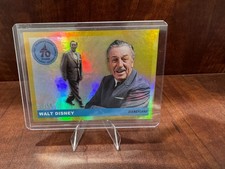 2026 topps disneyland 70th anniversary Walt Disney numbered /50 picture
