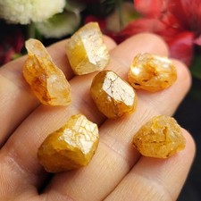 Golden Phenacite Crystal from Nigeria picture