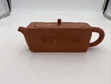 Vintage 1980s MICHEL HARVEY Rare Brick TeaPot Ceramic Made In Canada picture