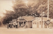 Hillside Camp Westport New York Fro-Joy Ice Cream Store Sign Photo Postcard 42A picture