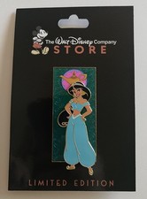 D23 TWDCS Walt Disney Company Store Game Changer Princess Jasmine Aladdin Pin LE picture