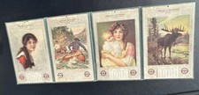 Antique 1920s Red Diamond Overalls Salesman Sample Advertising Calendar St Lois picture