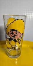 Vintage Looney Tunes 'Speedy Gonzales' glass picture