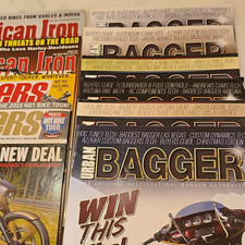Mixed Lot 14 Magazines American Iron Urban / American Bagger Hog Motorcycle picture