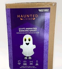 Halloween 2.5ft LED Animated Dancing Ghost Animatronic Halloween Prop NWT NEW picture