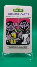 1978 Western Publishing Sesame Street Number Cards (Title Card Only) picture