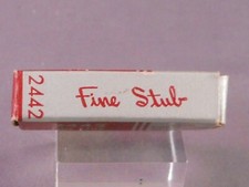 Esterbrook Vintage Nib 2442 FINE STUB--NEW OLD STOCK picture