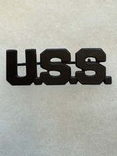 1902 USS Collar Insignia US Indian Wars Original picture