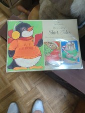 Vintage Rare 1980s Hallmark Sealed Holiday Shirt Takes Cards Envelope Set picture