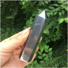 Natural Hematite Tower Point Healing Obelisk Crystal Mineral Specimen Home Decor picture
