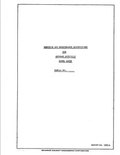 140 Page 1938 GRUMMAN GOOSE G-21 FLYING BOAT Erection & Maintenance Manual CD picture