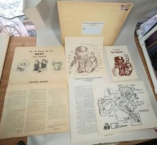 Vtg The Brown Carburetor Co. Fish Carburetor Mailer Flyer Booklet   Ephemera picture