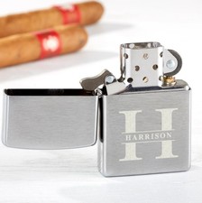 Zippo Lavish Last Name Personalized Windproof Lighter Custom Engraved picture
