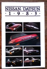 1983 Nissan / Datsun Full Line Brochure picture