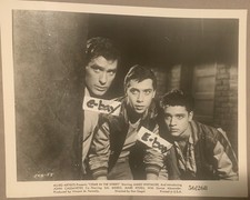 SAL MINEO, JOHN CASSAVETES, MARK RYDELL Original 1956PHOTO”CRIME IN THE STREETS” picture