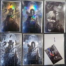 The Disputed #1 Crow Variant Lot Mortimar Foil Virgin Variant With Hat No Hat picture
