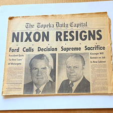 Newspaper Front Page Headline