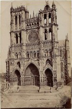 Original 19th century photo - FRANCE - Amiens - Cathedral - ND Phot. 2 picture