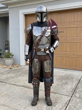 ZAIN Starwars Mandolorian Armor Handmade Beskar Steel Cosplay Costume  Halloween picture