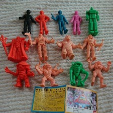 Dengeki Sentai Changeman Eraser Figure Set with Booklet Retro Gacha Eraser picture