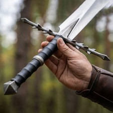 Custom Rings Inspired Witch King Ringwraith Sword , Stainless Steel Handmade picture