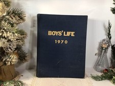 Boys Life 1970 Bound Hard Cover Large Magazine Book~Scouting Ads Comics~FREE SH picture