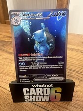 Pokémon TCG Blastoise Ex SIR 200/165 LP - 151 English Scarlet Violet picture