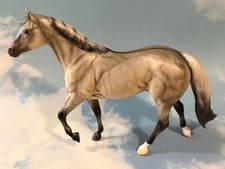 Breyer * Grullo Drifter * Vintage Club Gambler's Choice Traditional Model Horse picture