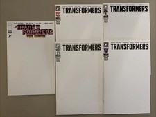 Transformers #19, 25, 25, 31 + 40th Anniversary The Movie #1 Blank Variants picture