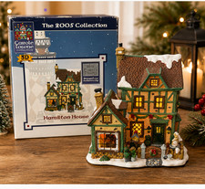 Lemax Carole Towne 2005 3D Hamilton House Christmas Village House picture