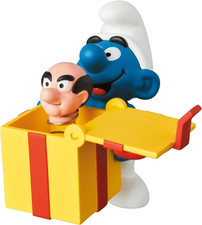 The Smurfs: Jokey with Box Series 1 Ultra Detail Figure picture