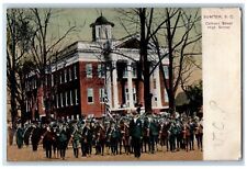 Sumter South Carolina Postcard Calhoun Street High School 1909 Vintage Antique picture