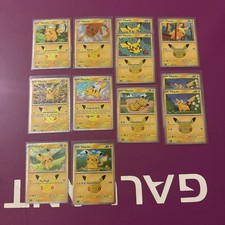 Pokémon TCG Pikachu Bundle 30th Anniversary English - 12 cards picture