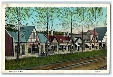 c1920's Railway Shops Cars Scene Hollister Missouri MO Unposted Vintage Postcard picture