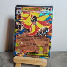 2026 Pokemon Mega Pyroar ex #015/086 Mega Evolution—Chaos Rising Double Rare picture