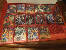 Fleer 1995 Marvel Metal Blasters 16/18 plus extra picture