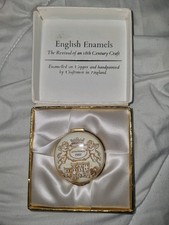 Vintage 1982 Crummles Enamel Box Prince William Birth Royal Commemorative Boxed picture