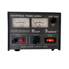 Samlex APS 1206 Adjustable Power Supply 6 Amp With Short Circuit Protection picture