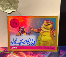 Topps 2025 Disneyland 70th Louis Michael-Leon Wooley Auto /50 T55A-MLW picture