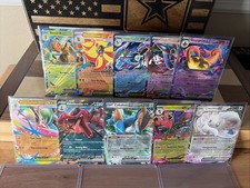 Set Of All 10 Double Rare Ex Cards From Pokémon Mega Evolution - Chaos Rising picture