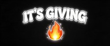 Bumper Sticker (IT'S GIVING FIRE) picture