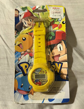 Pokémon Advanced 2004 Yellow Digital Kids Wristwatch picture